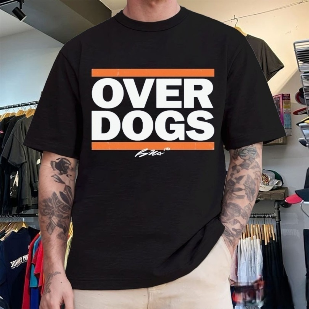 Bo Nix Denver Broncos Overdogs Signature T-Shirts